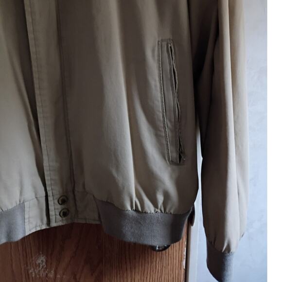 VNTG Arnold Palmer Khaki Golf Windbreaker XL Dadcore Preppy Heritage Sportswear - Picture 7 of 10